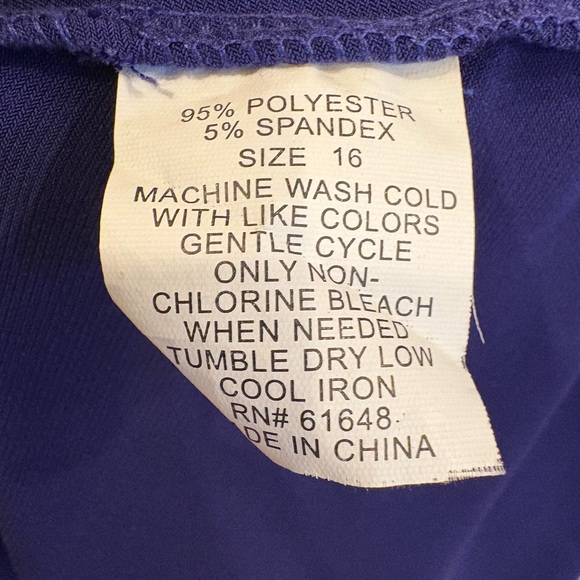 Elegant Purple Ruffle Dress - Picture 3 of 5